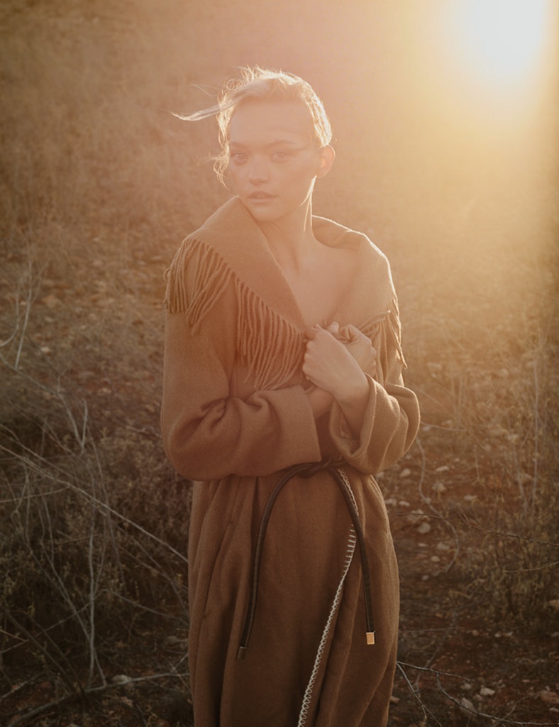 Gemma Ward is a Natural Beauty in Russh Cover Story