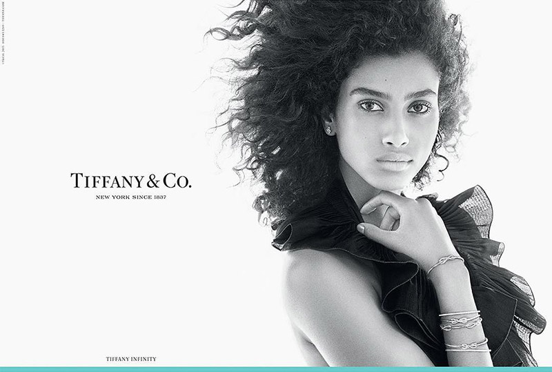 Imaan Hammam stars in Tiffany & Co. Fall-Winter 2015 Campaign