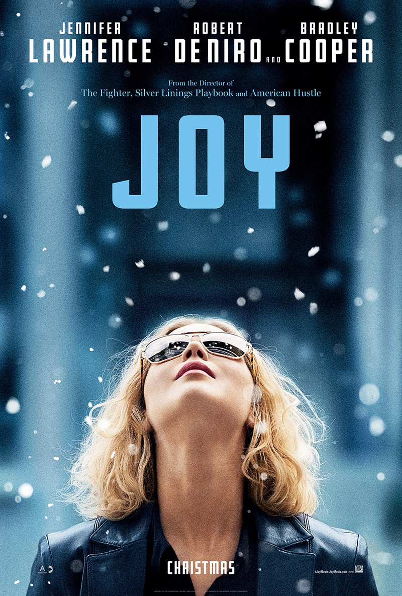 Jennifer Lawrence on JOY poster