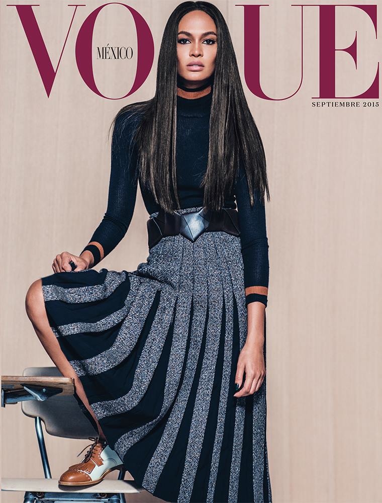 Joan Smalls on Vogue Mexico September 2015 cover