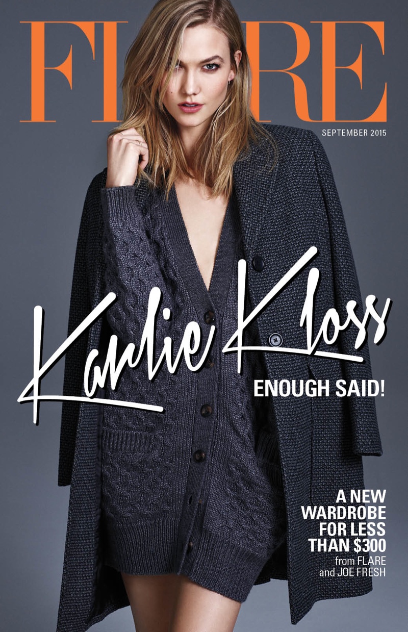 Karlie Kloss Stars in FLARE, Talks Runway Walk