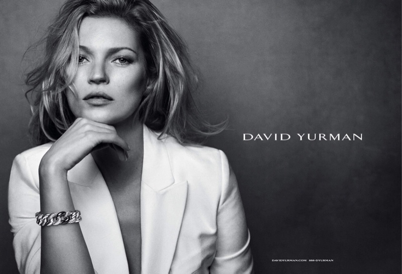 Kate Moss in David Yurman Fall / Winter 2015 Ad Campaign | Fashion Gone Rogue