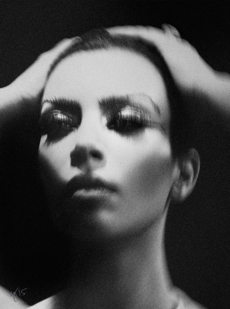 Kim Kardashian Violet Grey Photoshoot Cleopatra04
