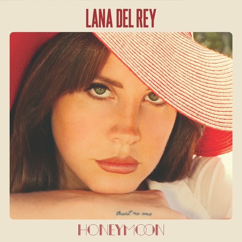 Lana Del Rey on Honeymoon limited-edition album cover