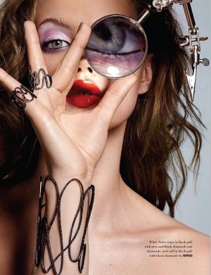 Lindsey Wixson Gets Her Closeup for 10 Magazine Editorial
