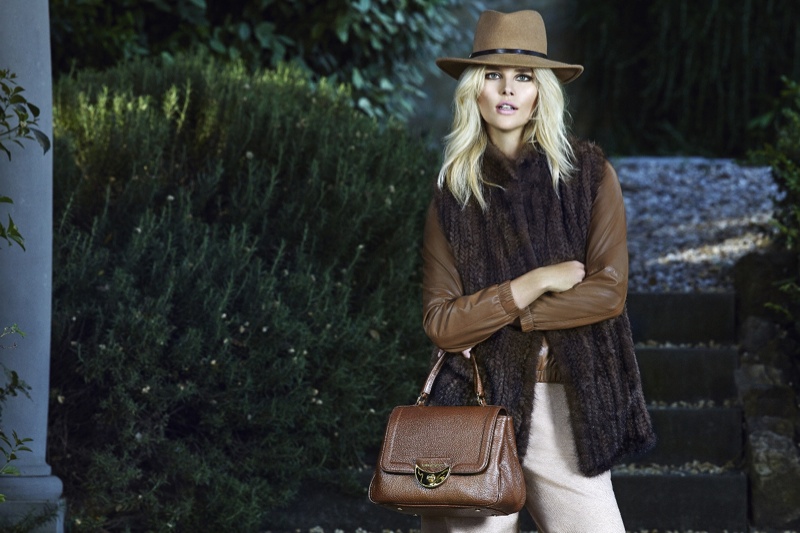 Luisa Spagnoli Launches Fall 2015 Campaign with Shelby Keeton