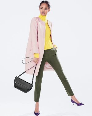 Malaika Firth Wears a Pop of Color in J. Crew’s September Style Guide