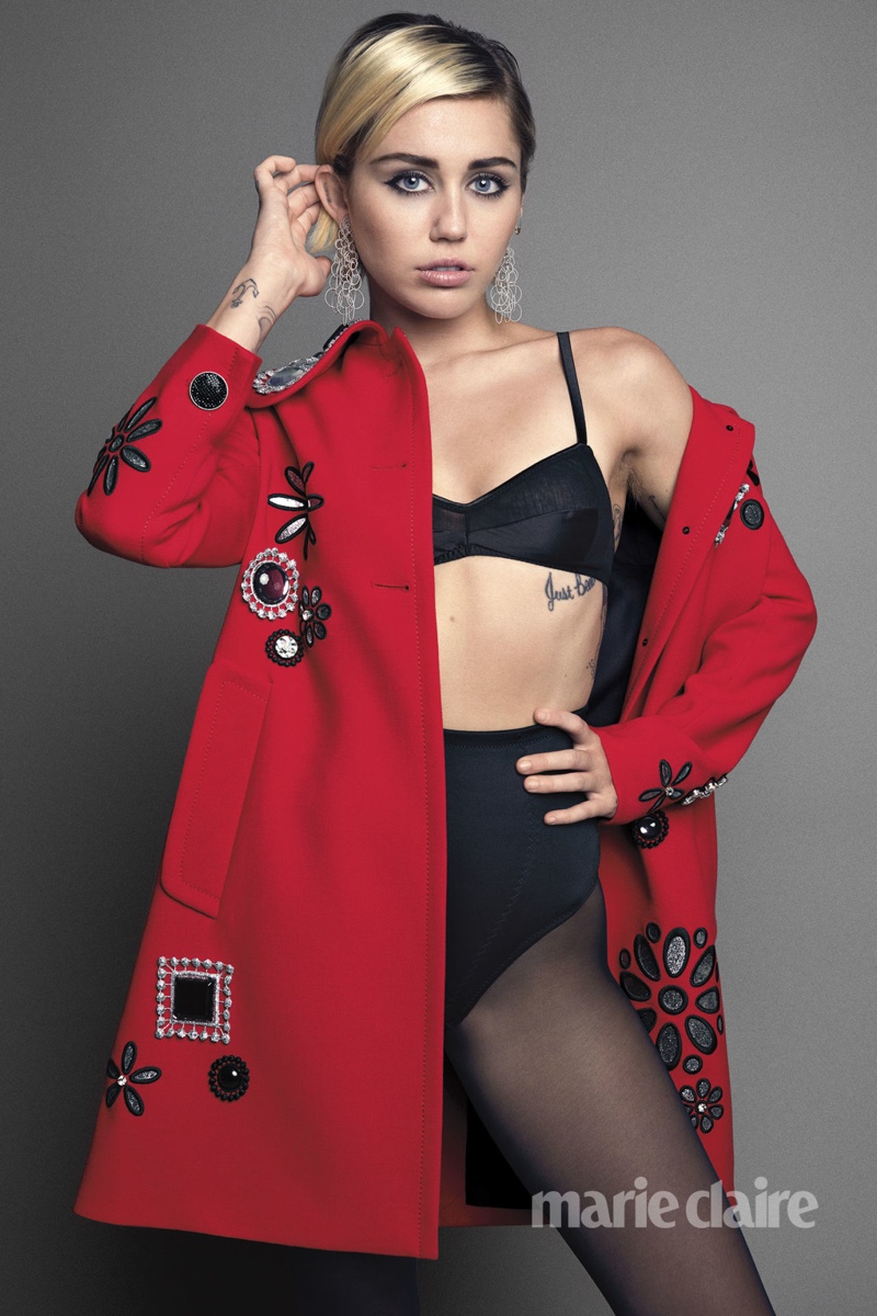 Miley Cyrus Marie Claire September 2015 Cover Photo Shoot01