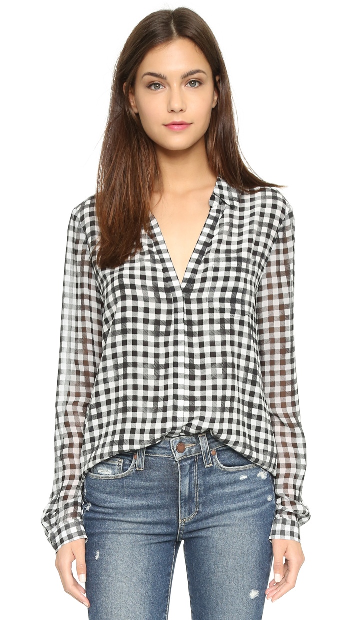 Paige Denim Everleigh Gingham Shirt available for $239.00