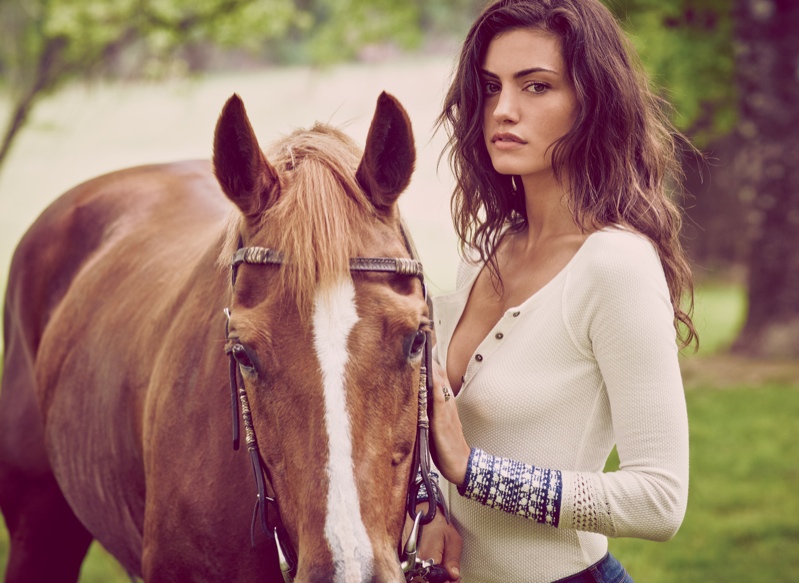 Phoebe Tonkin Takes On Bohemian Style for Free People