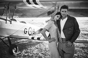 Taylor Swift Goes Brunette, Retro in 'Wildest Dreams' Music Video Taylor Swift Goes Brunette, Retro in 'Wildest Dreams' Music Video