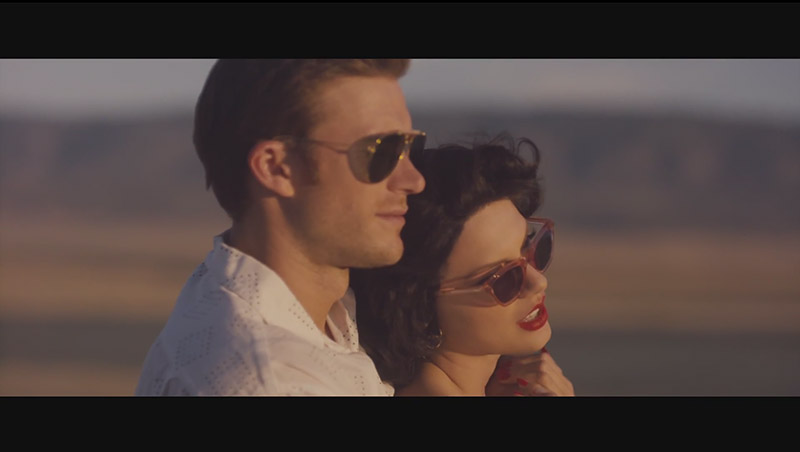 Taylor Swift and Scott Eastwood in 'Wildest Dreams' music video