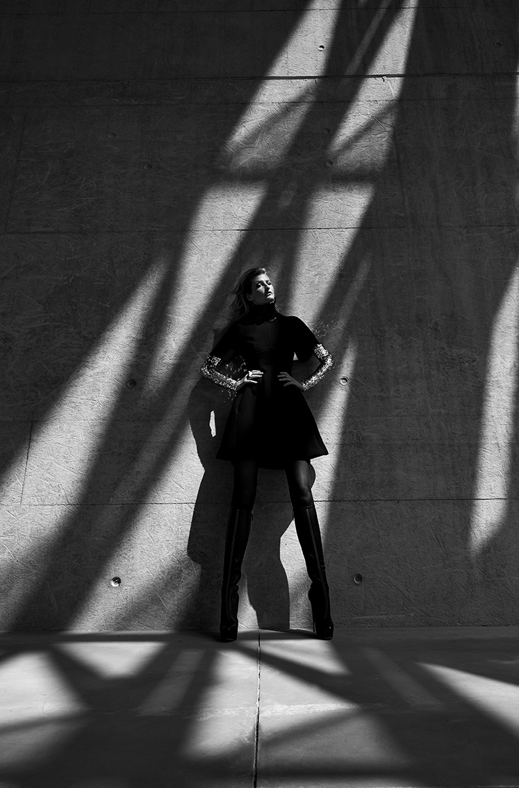 Tereza Maxova Models Dior for ELLE Czech by Branislav Simoncik ...