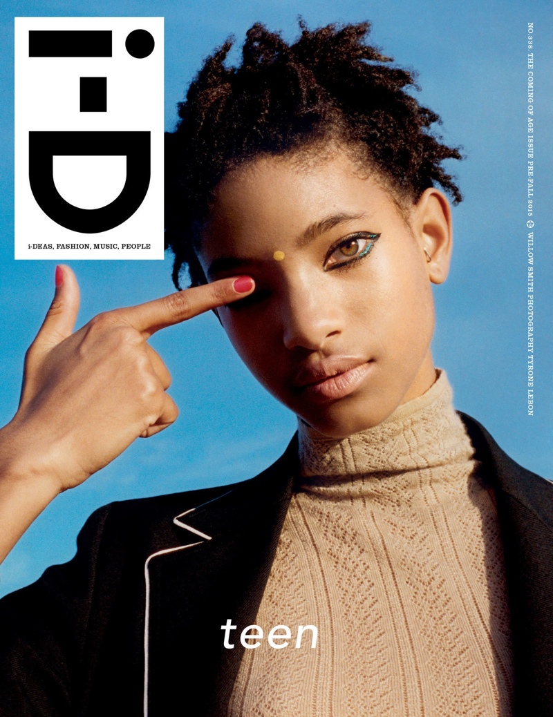 Willow Smith on i-D Magazine Pre-Fall 2015 cover