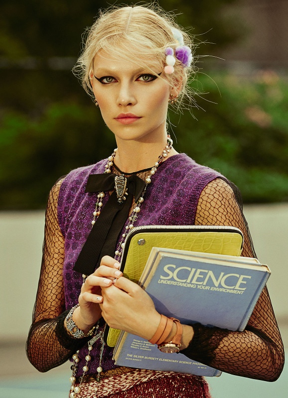 Aline Weber Goes Back to School for Modern Weekly China by Shxpir