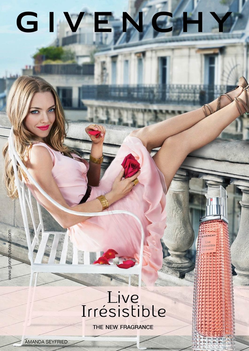 Amanda Seyfried for Givenchy Live Irrésistible Eau de Parfum