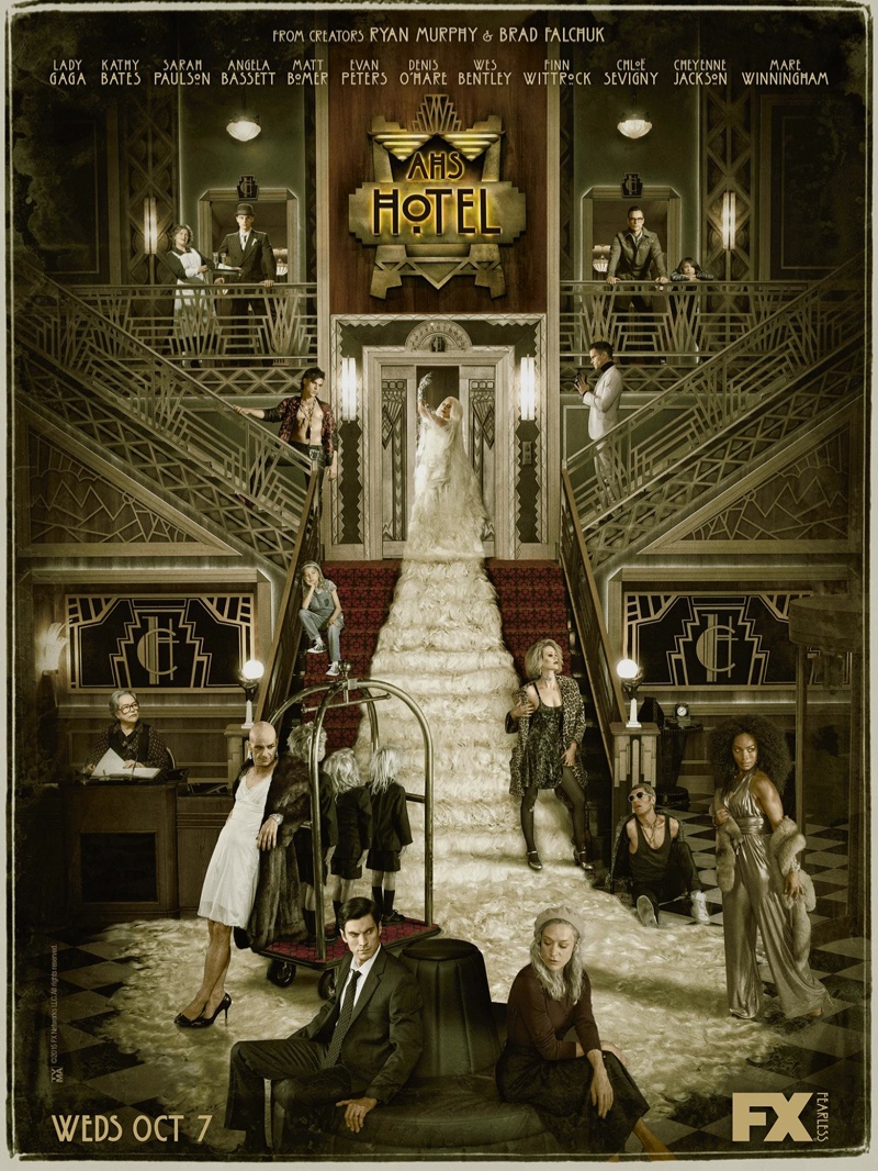 Lady Gaga Fronts New ‘American Horror Story: Hotel’ Artwork