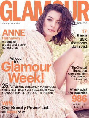 Anne Hathaway Poses for Glamour UK, Talks Ageism in Hollywood – Fashion ...