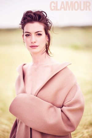 Anne Hathaway Poses for Glamour UK, Talks Ageism in Hollywood
