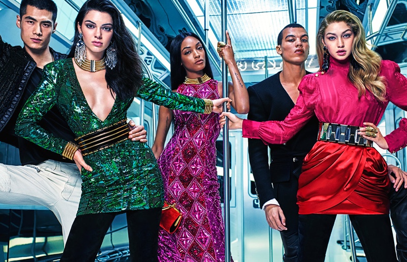 Kendall Jenner, Gigi Hadid & Jourdan Dunn star in Balmain x H&M campaign