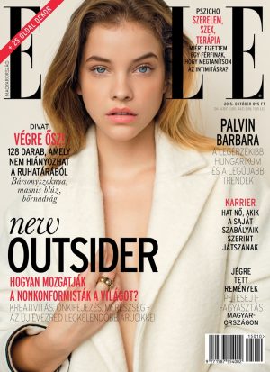 Barbara Palvin Lands ELLE Hungary October 2015 Cover Barbara Palvin Lands ELLE Hungary October 2015 Cover