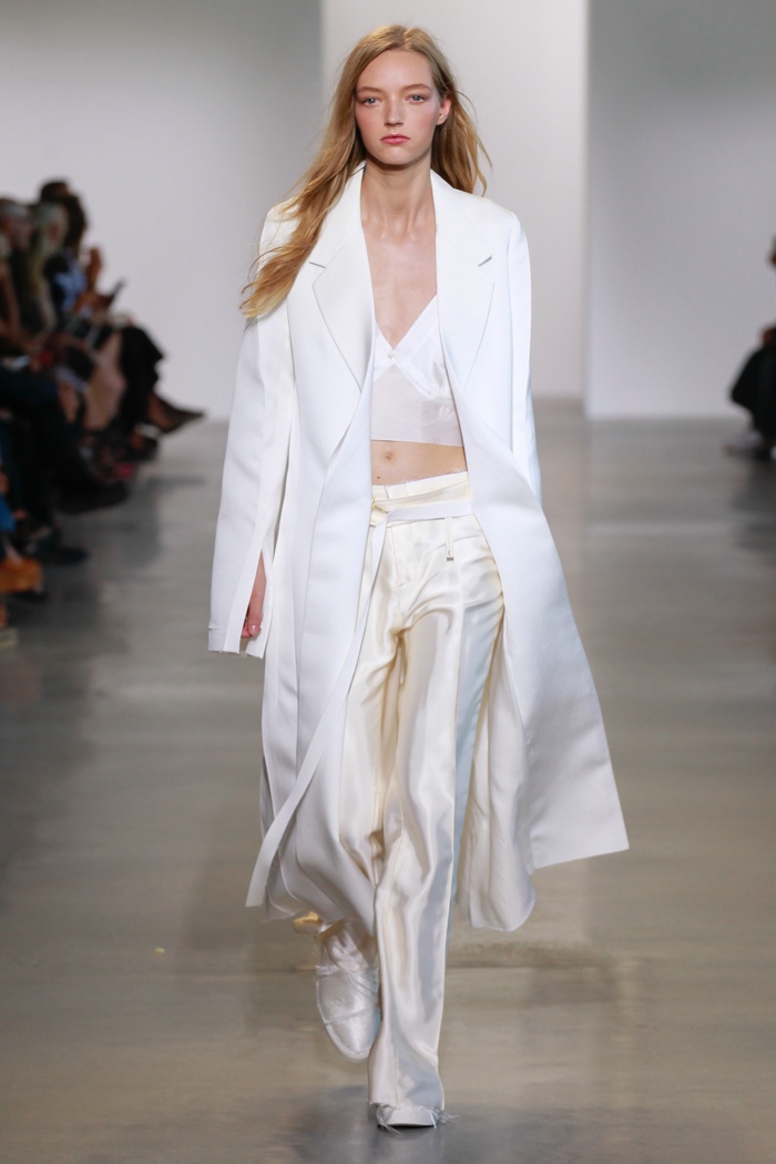 A look from Calvin Klein's spring-summer 2016 collection