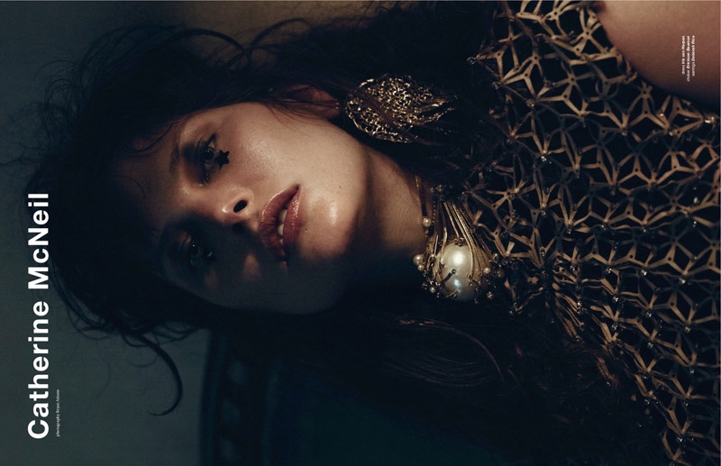 Catherine McNeil Does Gritty Glamour for Zoo Magazine
