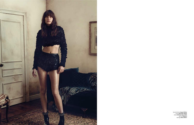Catherine McNeil Does Gritty Glamour for Zoo Magazine