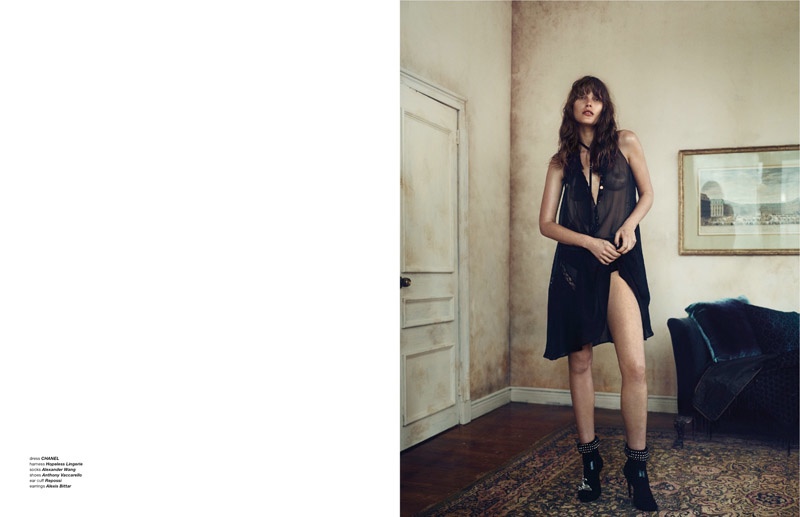 Catherine McNeil Does Gritty Glamour for Zoo Magazine