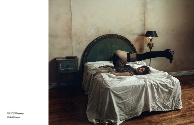 Catherine McNeil Does Gritty Glamour for Zoo Magazine