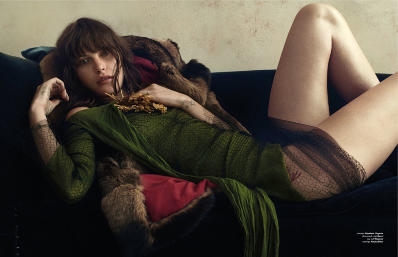Catherine McNeil Does Gritty Glamour for Zoo Magazine