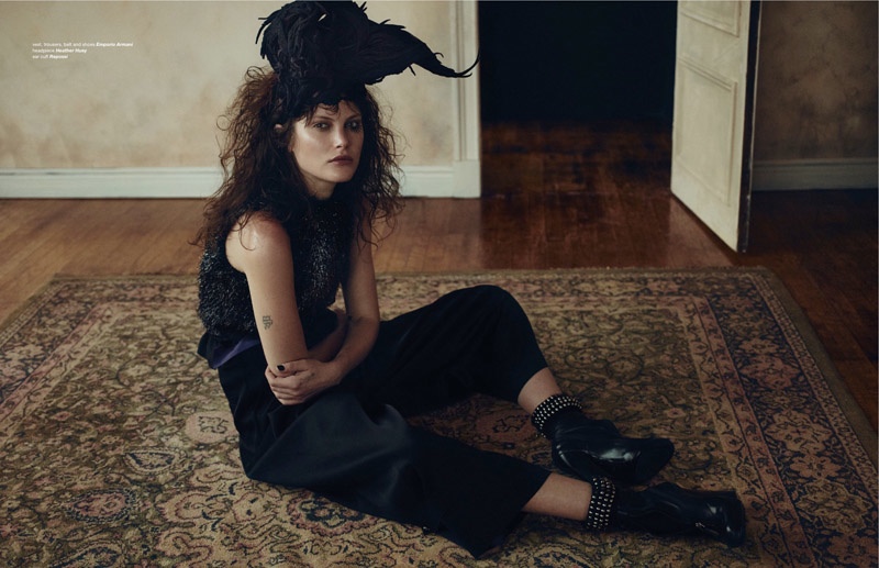 Catherine McNeil Does Gritty Glamour for Zoo Magazine
