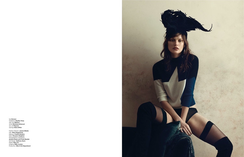 Catherine McNeil Does Gritty Glamour for Zoo Magazine