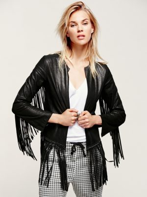 5 Leather Fringe Jackets for Fall 2015