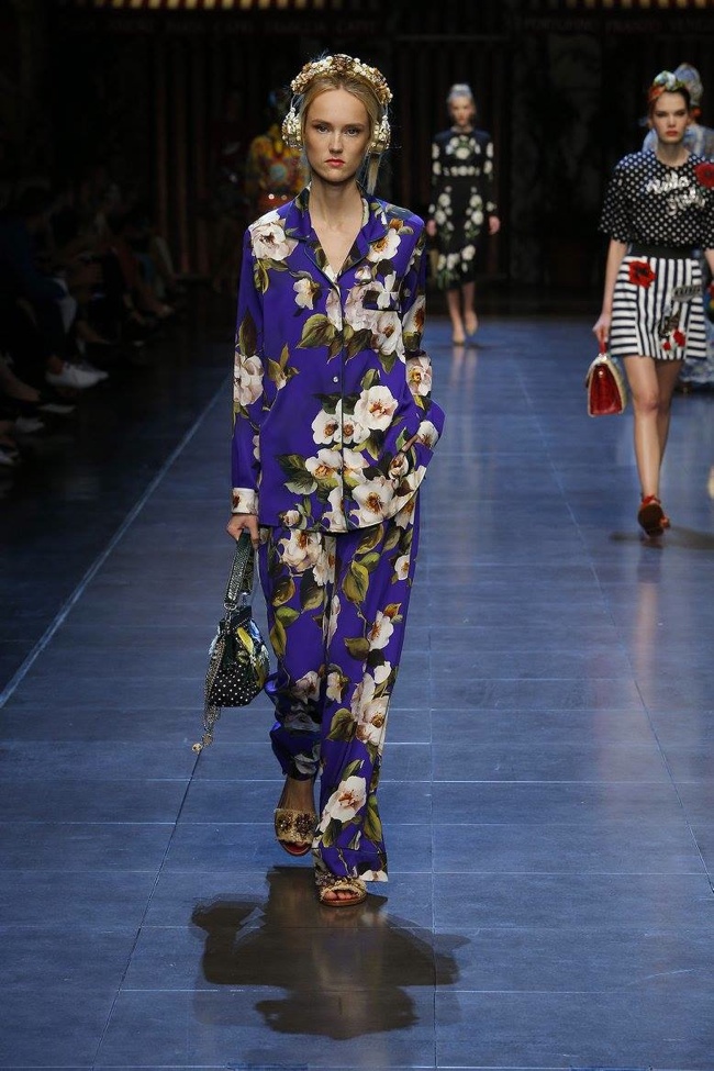 A look from Dolce & Gabbana's spring 2016 collection