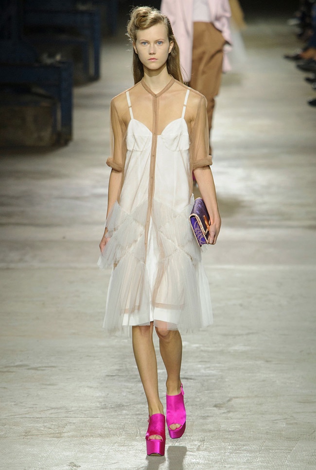 A look from Dries Van Noten's spring-summer 2016 collection