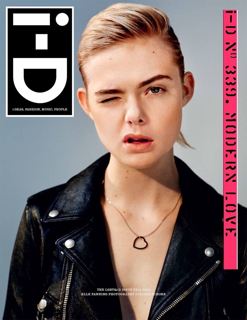 Elle Fanning stars on i-D Magazine fall 2015 cover