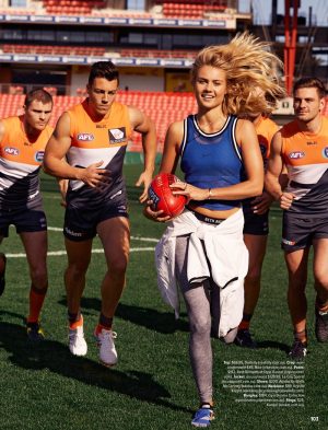 Elyse Knowles Gets Sporty for Cosmopolitan Australia Elyse Knowles Gets Sporty for Cosmopolitan Australia