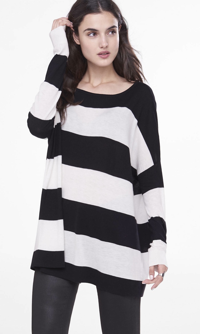 7 Fall 2015 Tunic Sweaters from Express