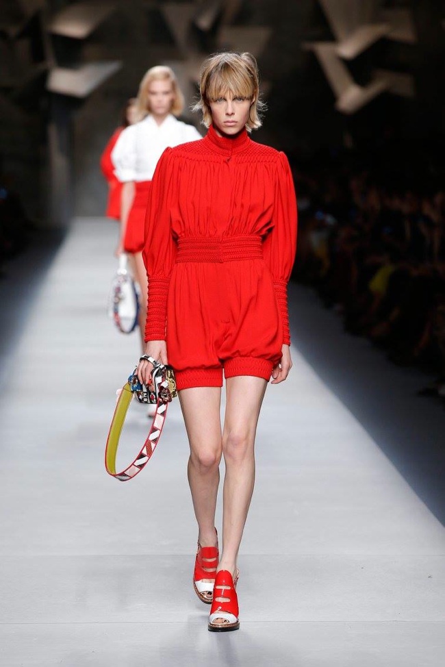 A look from Fendi's spring 2016 collection