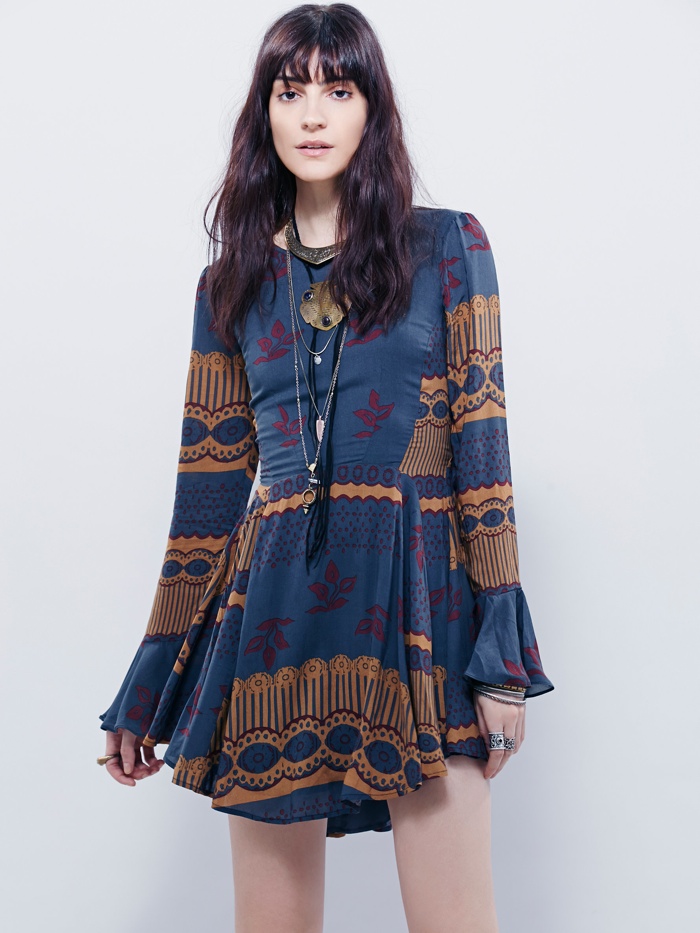 Free People Loving Leila Ruffled Dress available for $148.00