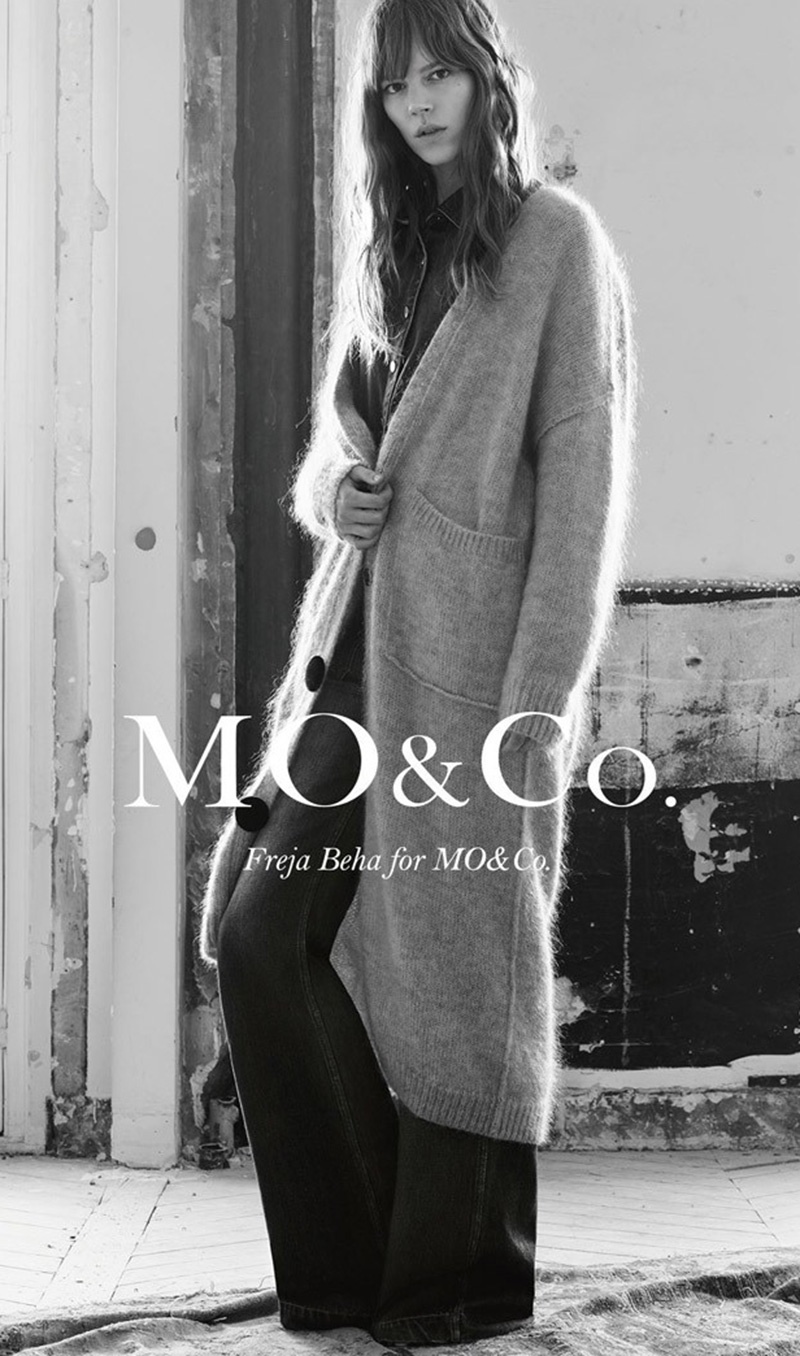 Freja Beha Erichsen stars in MO & Co's fall-winter 2015 campaign