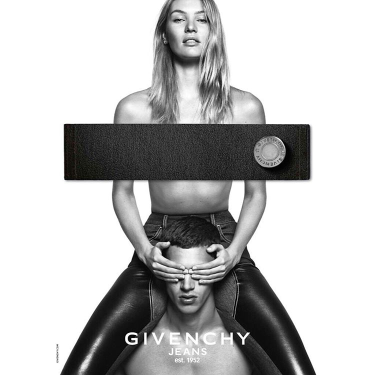 Candice Swanepoel stars in Givenchy Jeans campaign