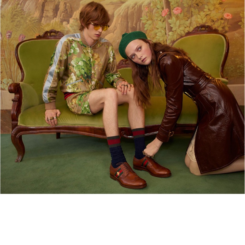 An image from Gucci's cruise 2016 campaign