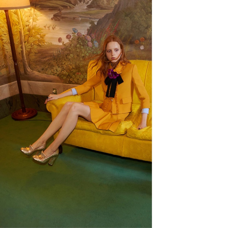 An image from Gucci's cruise 2016 campaign