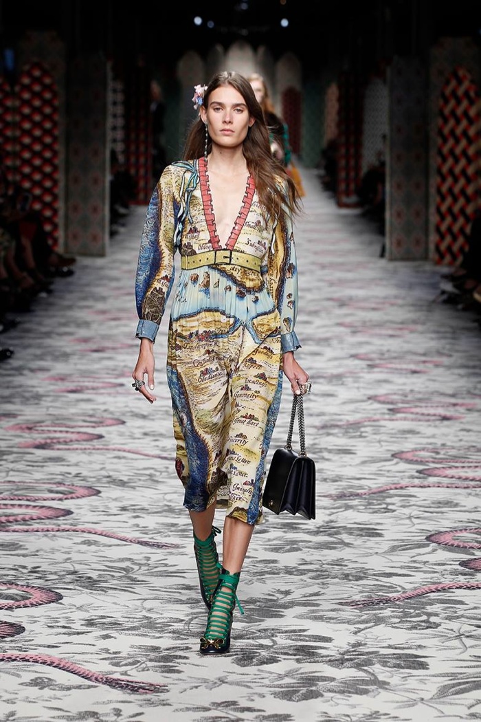 A look from Gucci's spring 2016 collection