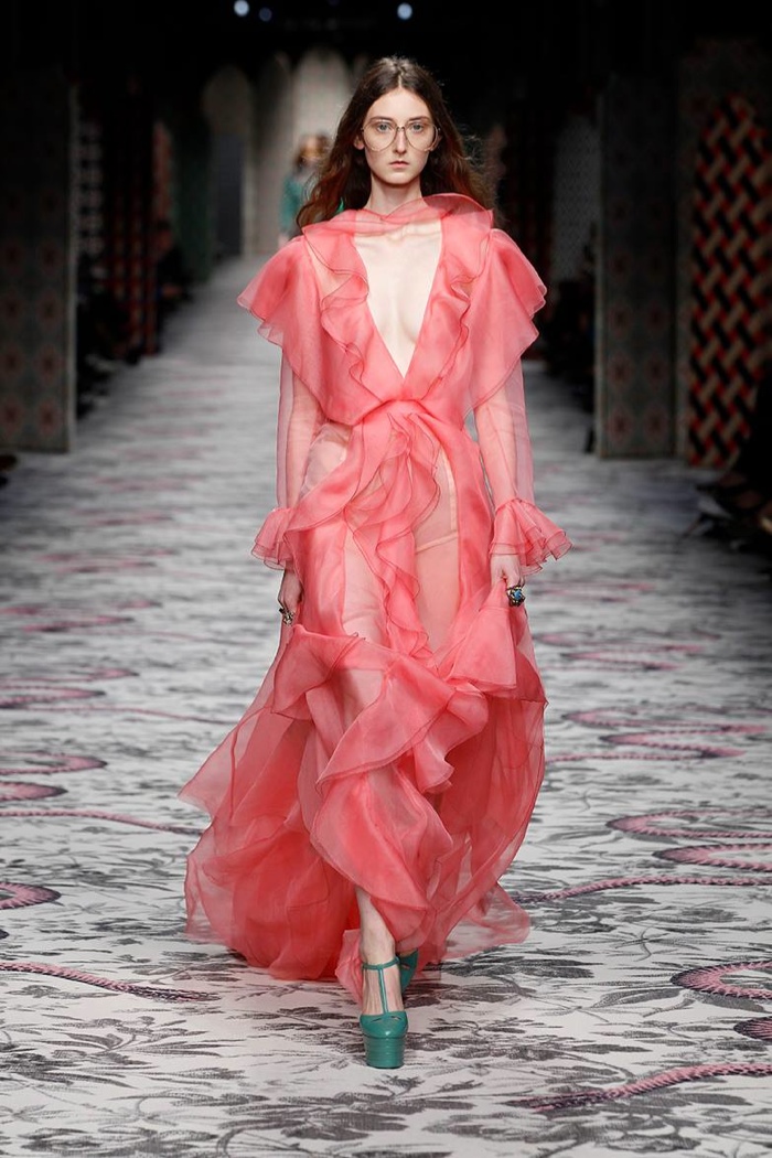 A look from Gucci's spring 2016 collection