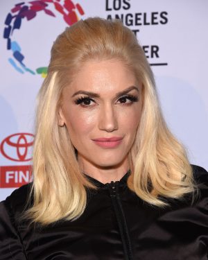 Gwen Stefani Has a New Rocker Chic, Dip Dyed Hairstyle