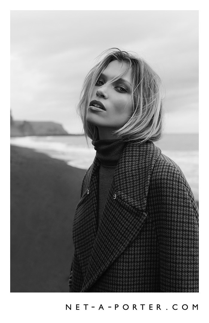 Hana Jircikova Dresses for Fall Weather in New Net-a-Porter Images