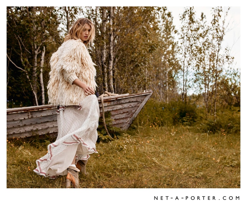 Hana Jircikova Dresses for Fall Weather in New Net-a-Porter Images
